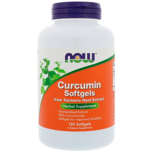 Now Foods, Curcumin, 120 Softgels Review