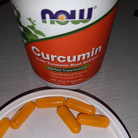 Now Foods Curcumin, Gurkmeja, Antioxidanter, Kosttillskott