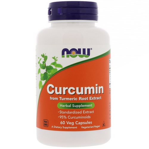 Now Foods, Curcumin, 60 Veg Capsules Review