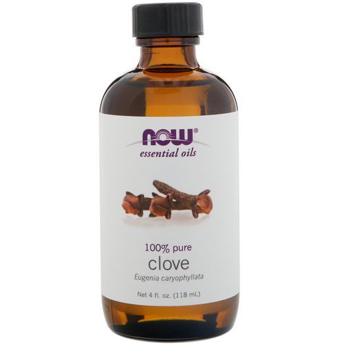 Now Foods, Essential Oils, Clove, 4 fl oz (118 ml) Review