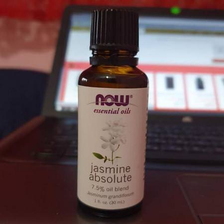 Now Foods Jasmine Oil - Jasmine Oil, Eteriska Oljor, Aromaterapi, Bad