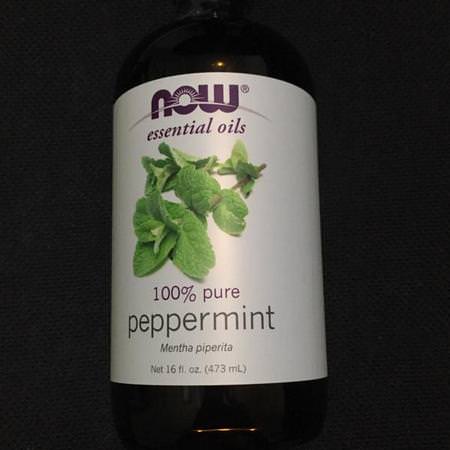 Now Foods, Essential Oils, Peppermint, 16 fl oz (473 ml)