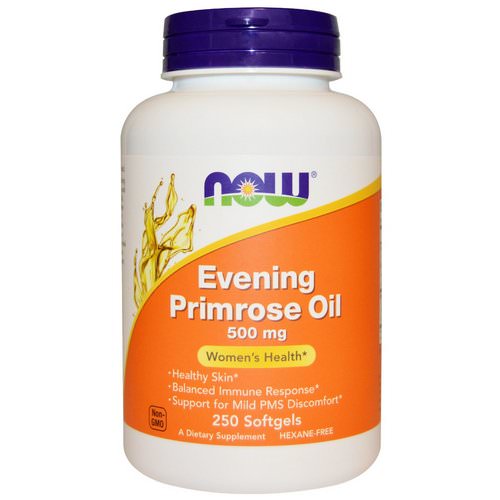 Now Foods, Evening Primrose Oil, 500 mg, 250 Softgels Review