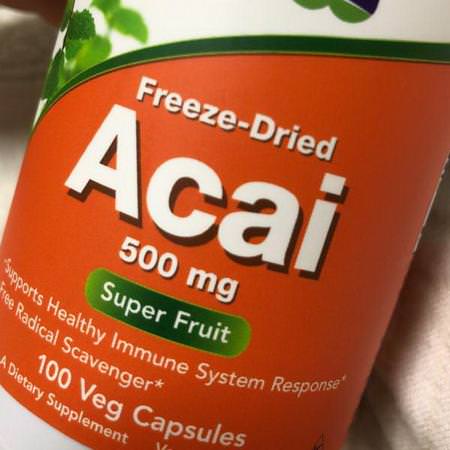 Now Foods Acai, Superfoods, Green, Supplements