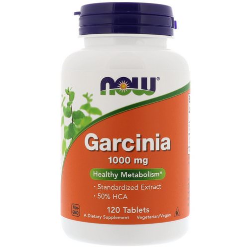 Now Foods, Garcinia, 1,000 mg, 120 Tablets Review