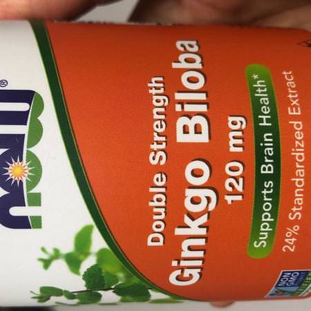 Now Foods Ginkgo Biloba - Ginkgo Biloba, Homeopati, Örter