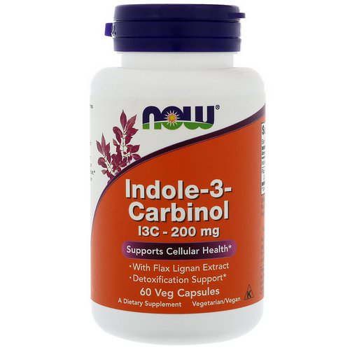 Now Foods, Indole-3-Carbinol, 200 mg, 60 Veg Capsules Review