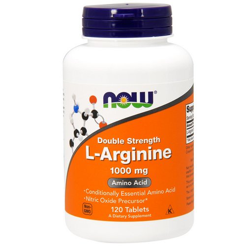 Now Foods, L-Arginine, 1,000 mg, 120 Tablets Review