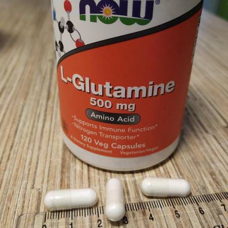 Now Foods L-Glutamin, Aminosyror, Kosttillskott