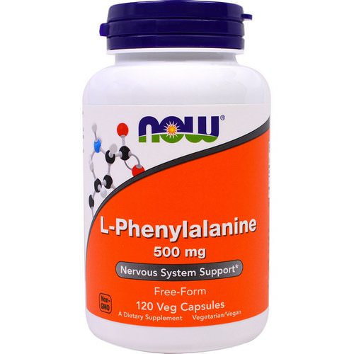 Now Foods, L-Phenylalanine, 500 mg, 120 Veggie Caps Review