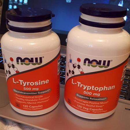 Now Foods L-Tryptophan, Sleep, Supplements