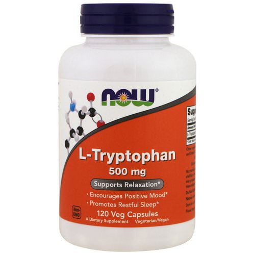 Now Foods, L-Tryptophan, 500 mg, 120 Veg Caps Review