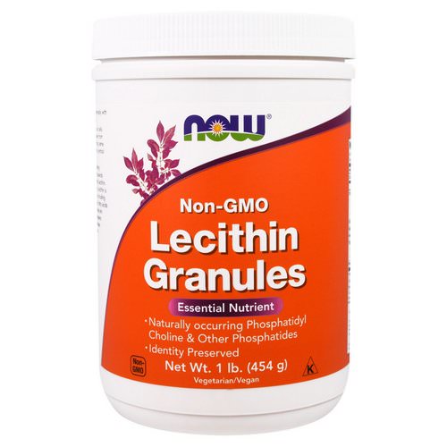 Now Foods, Lecithin Granules, Non-GMO, 1 lb (454 g) Review