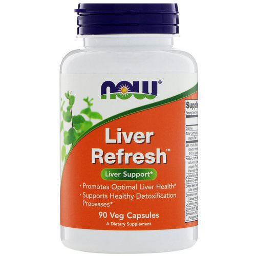 Now Foods, Liver Refresh, 90 Veg Capsules Review