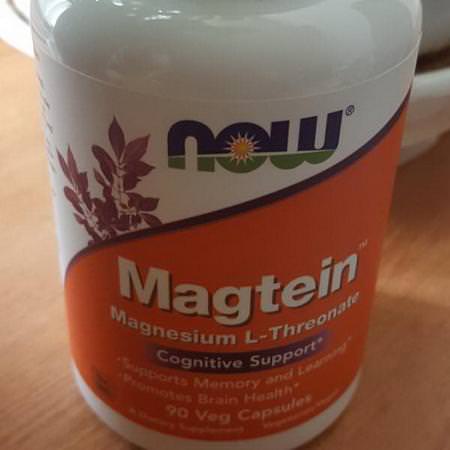 Now Foods Magnesium, Mineraler, Kosttillskott