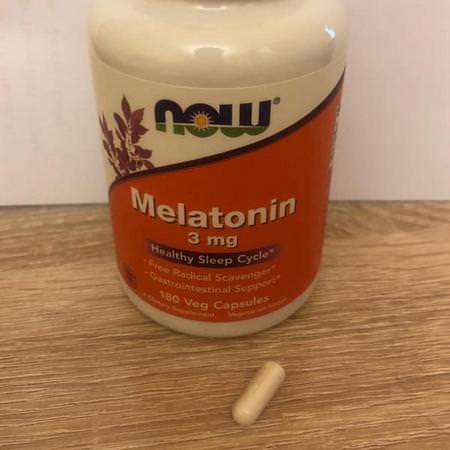 Now Foods Melatonin Condition Specific Formulas - Melatonin, Sömn, Kosttillskott