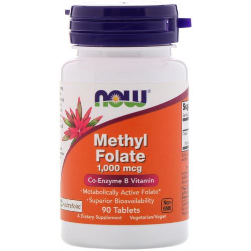 Now Foods, Methyl Folate, 1,000 mcg, 90 Tablets Review
