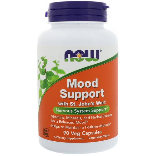 Now Foods, Mood Support with St. John's Wort, 90 Veg Capsules Review