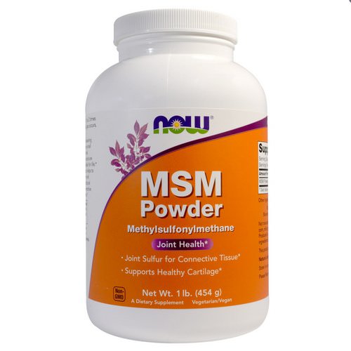 Now Foods, MSM Powder, 1 lb (454 g) Review
