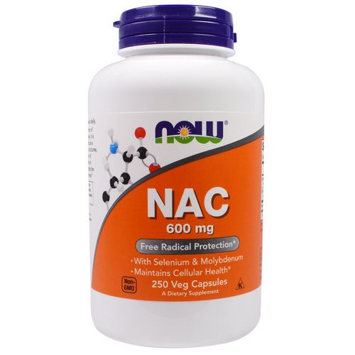 Now Foods, NAC, 600 mg, 250 Veg Capsules Review