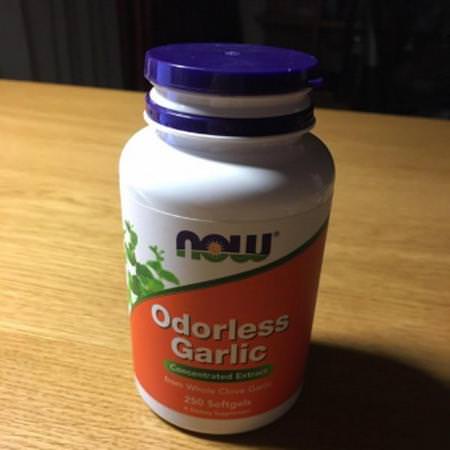Now Foods Garlic - Vitlök, Homeopati, Örter