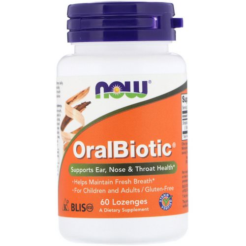 Now Foods, OralBiotic, 60 Lozenges Review