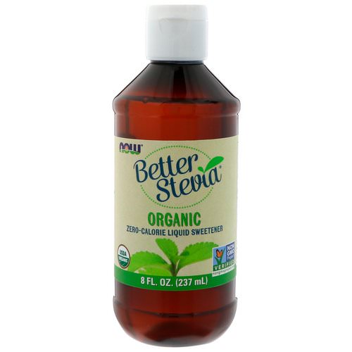 Now Foods, Organic, Better Stevia, Zero-Calorie Liquid Sweetener, 8 fl oz (237 ml) Review