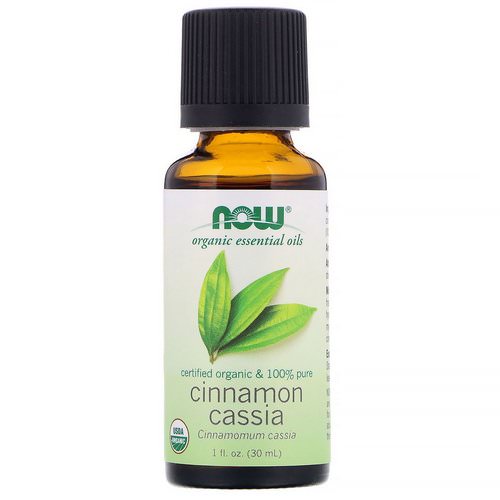 Now Foods, Organic Essential Oils, Cinnamon Cassia, 1 fl oz (30 ml) Review
