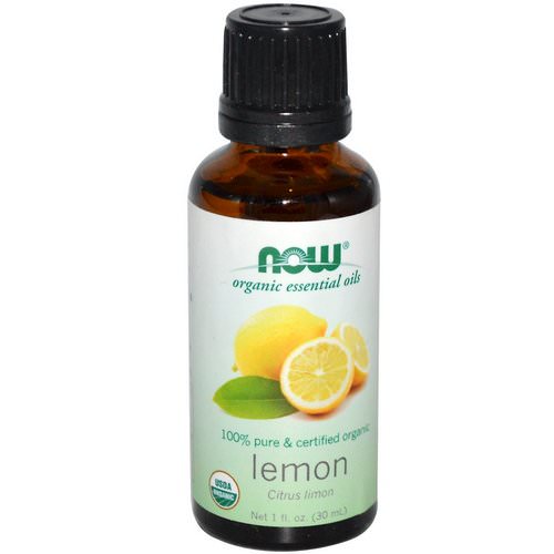 Now Foods, Organic Essential Oils, Lemon, 1 fl oz (30 ml) Review
