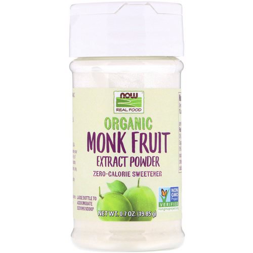 Now Foods, Organic Monk Fruit Extract Powder, 0.7 oz (19.85 g) Review
