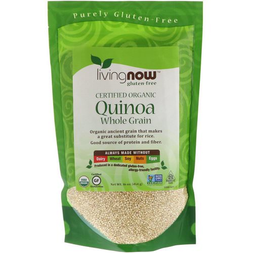 Now Foods, Organic Quinoa, Whole Grain, 16 oz (454 g) Review