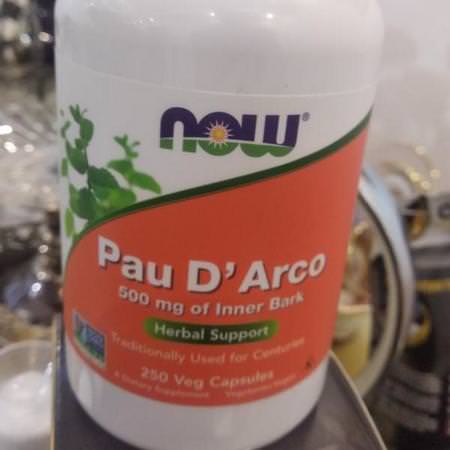 Now Foods Pau D'Arco - Pau D'arco, Homeopati, Örter
