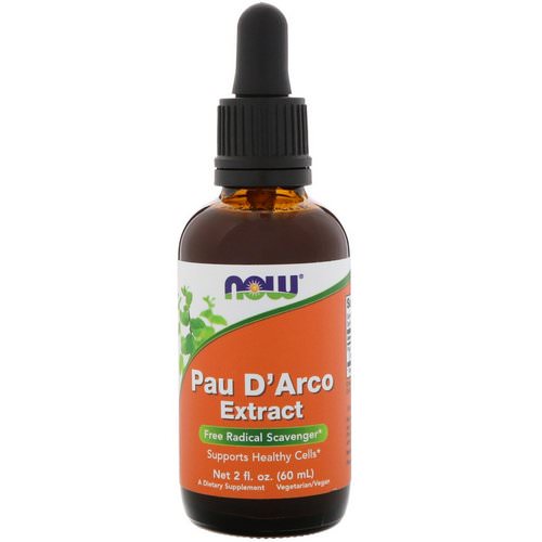 Now Foods, Pau D'Arco Extract, 2 fl oz (60 ml) Review