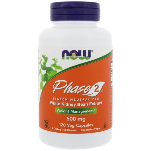 Now Foods, Phase 2 Starch Neutralizer, 500 mg, 120 Veg Capsules Review