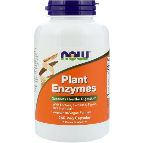 Now Foods, Plant Enzymes, 240 Veg Capsules Review