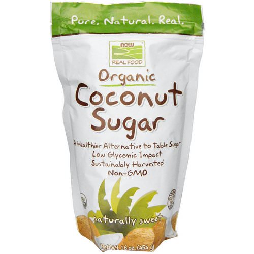Now Foods, Real Food, Organic Coconut Sugar, 16 oz (454 g) Review
