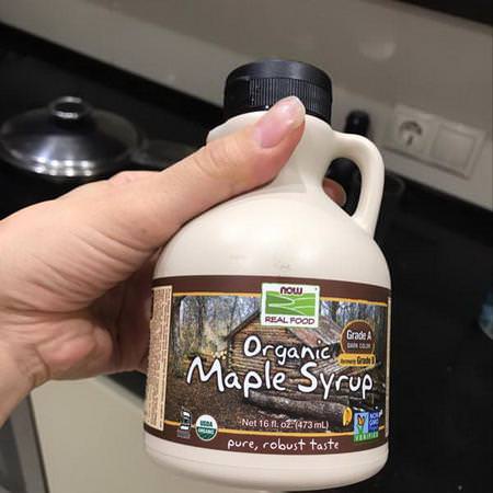 Now Foods Maple Syrup - Lönnsirap, Sötningsmedel, Honung