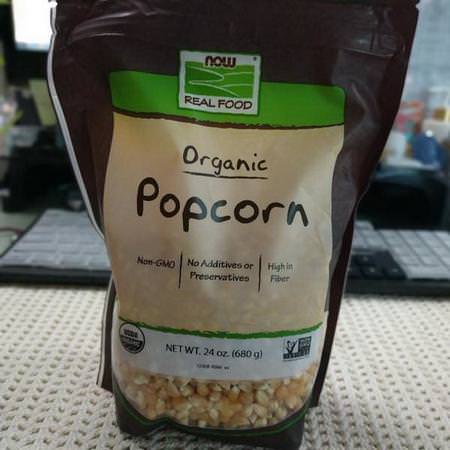 Now Foods Popcorn - Popcorn, Mellanmål
