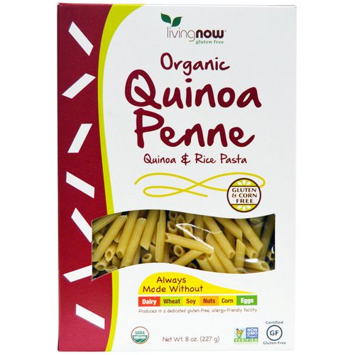 Now Foods, Real Food, Organic Quinoa Penne, Quinoa & Rice Pasta, 8 oz (227 g) Review