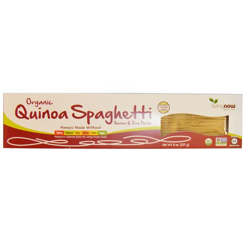 Now Foods, Real Food, Organic Quinoa Spaghetti, 8 oz (227 g) Review