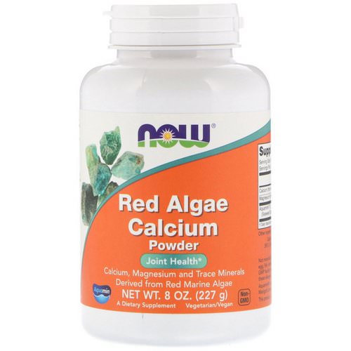 Now Foods, Red Algae Calcium Powder, 8 oz (227 g) Review