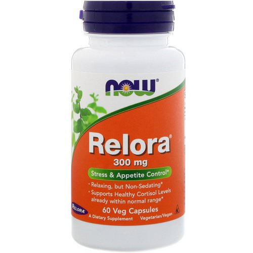Now Foods, Relora, 300 mg, 60 Veg Capsules Review