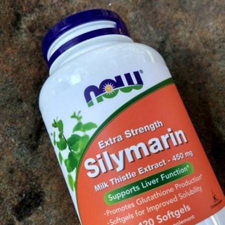 Now Foods Milk Thistle Silymarin Liver Formulas - Lever, Kosttillskott, Mjölktistel Silymarin, Homeopati