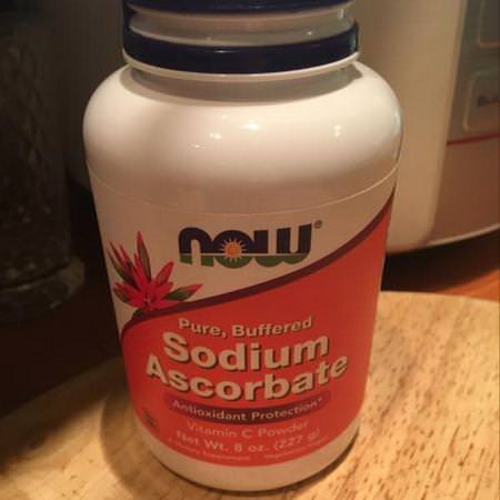 Now Foods, Sodium Ascorbate, Powder, 8 oz (227 g)