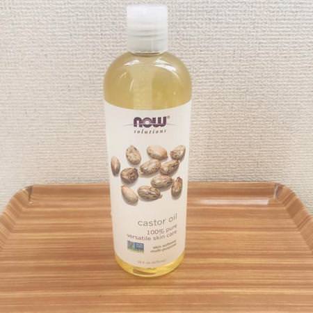 Now Foods, Solutions, Castor Oil, 16 fl oz (473 ml)