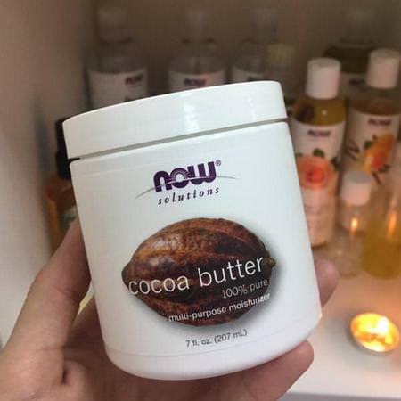 Now Foods Body Butter - Kroppssmör, Bad