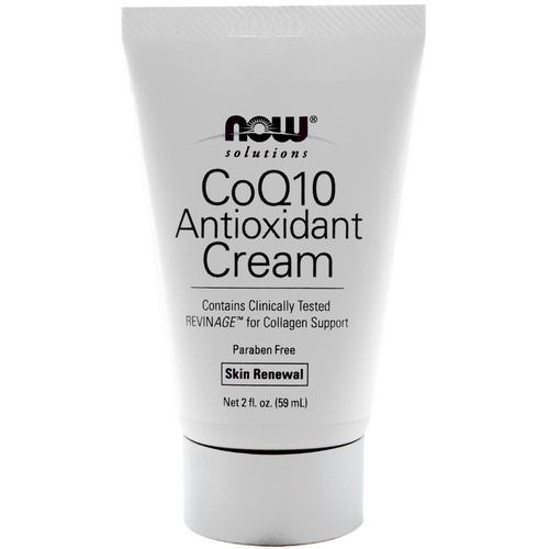Now Foods, Solutions, CoQ10 Antioxidant Cream, 2 fl oz (59 ml) Review