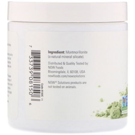 Clay Masks, Peels, Face Masks, Beauty: Now Foods, Solutions, European Clay Powder, 6 oz (170 g)