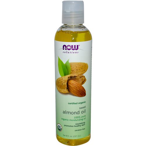 Now Foods, Solutions, Organic Sweet Almond Oil, 8 fl oz (237 ml) Review