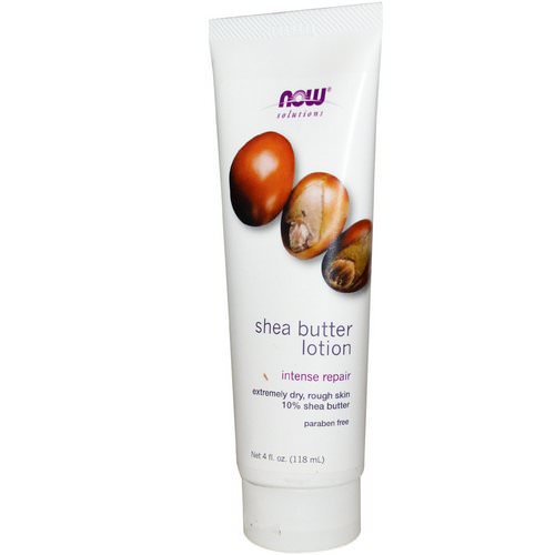 Now Foods, Solutions, Shea Butter Lotion, 4 fl oz (118 ml) Review